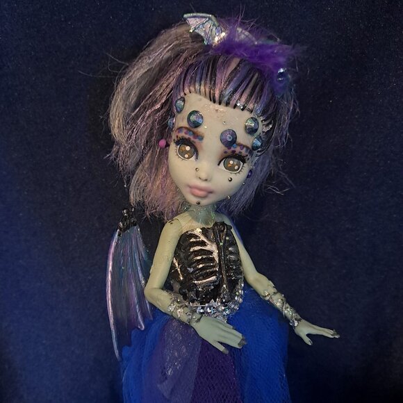 Mattel Other - Spirit of the Dragons an ooak Monster High doll custom repainted art wings